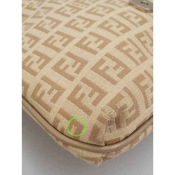 FENDI Zucchino Shoulder Bag - Picture 6 of 9